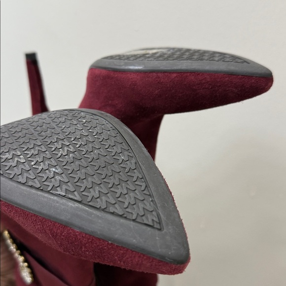 Michael Kors Viola Suede Embellished Suede Bootie - Picture 8 of 10